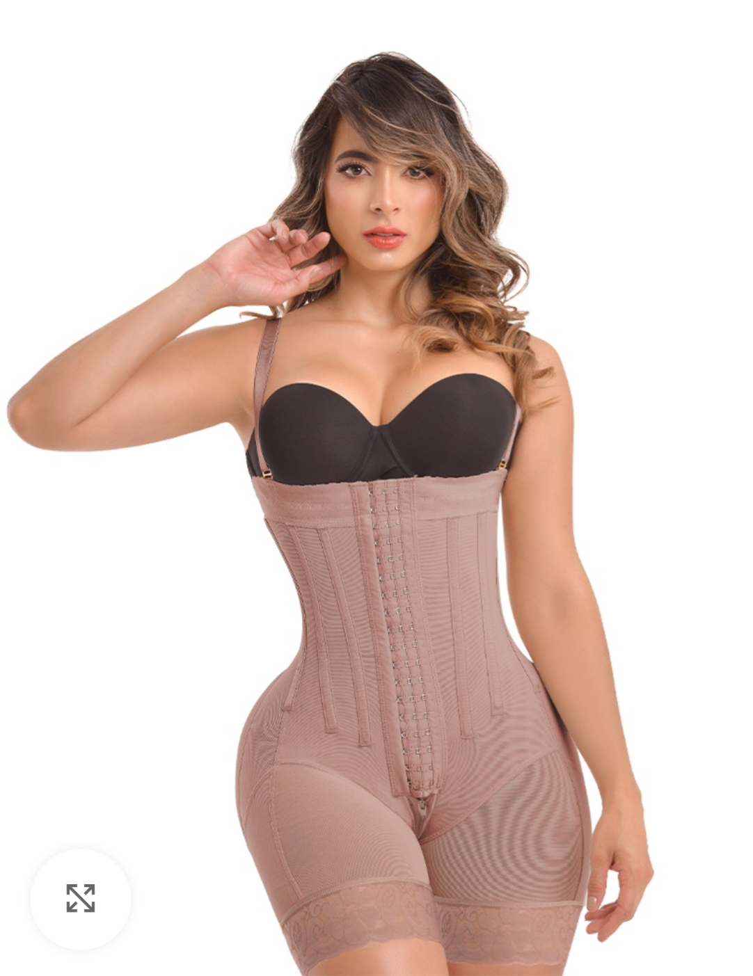 1579 post surgery Jlo strapless with rods and clips Fajas Kataleya