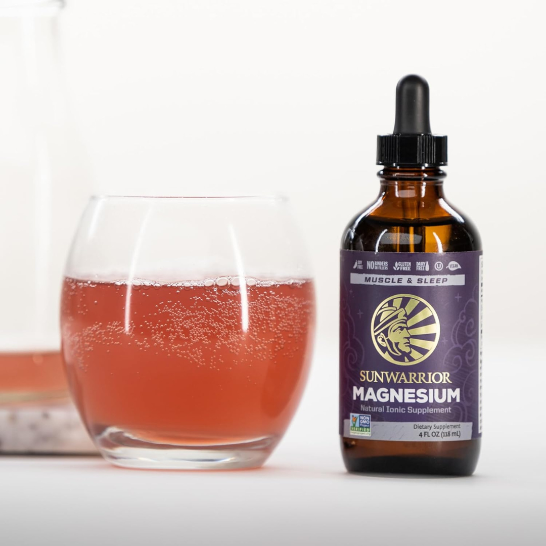 Liquid Magnesium Ionic Supplement Drops Sunwarrior