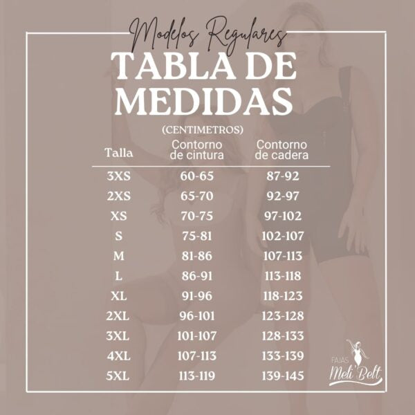 2038 MELIBLET Varillas Strapless Shorts Bodyshaper, strapless Girdle with 7 rods Fajas Kataleya