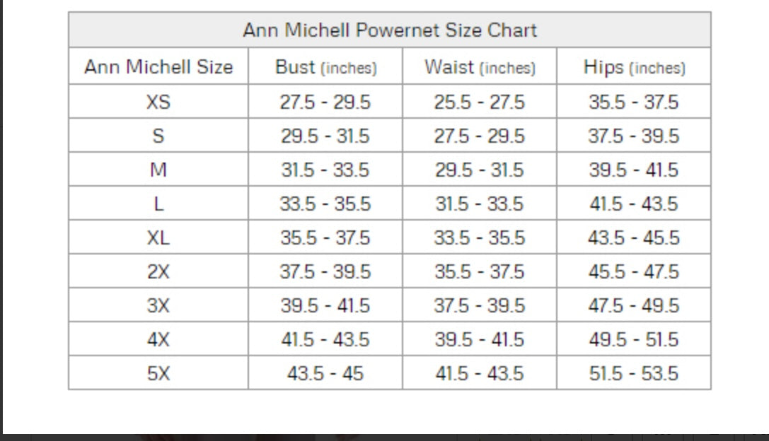 1050 Ann Michell Men's Firm Compression Powernet Bodysuit Fajas Kataleya