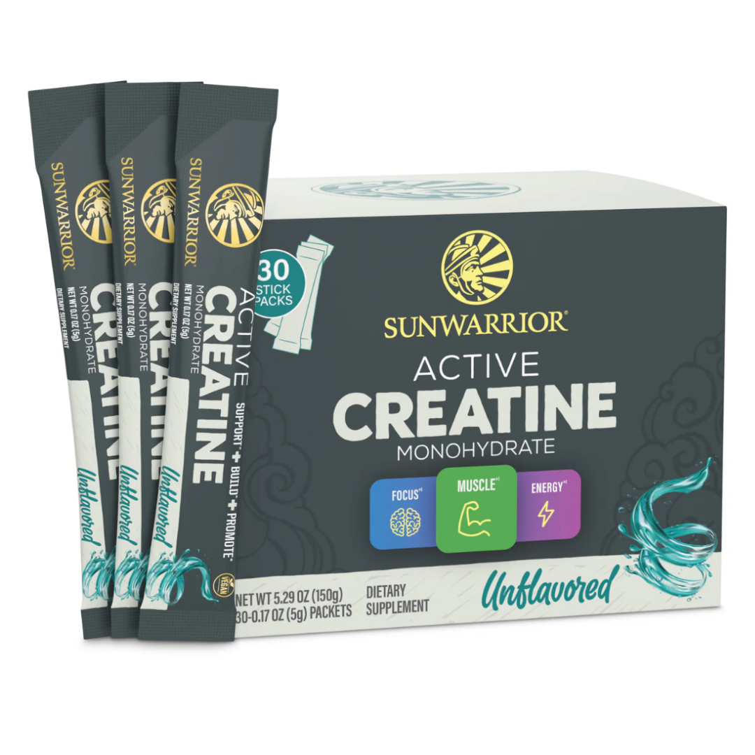 Unflavored Active Creatine Drink Powder- Individual Packs