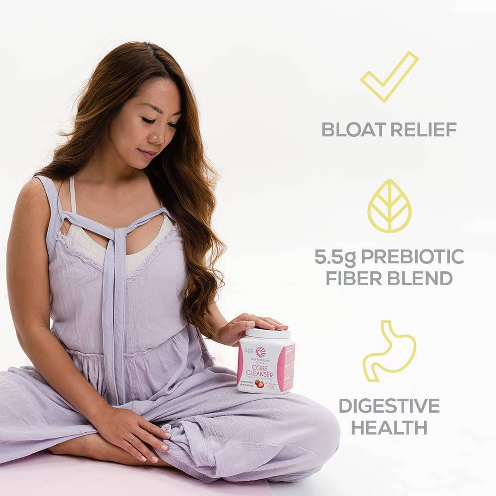 Strawberry Cooler Core Cleanser Prebiotic Fiber Drink Powder