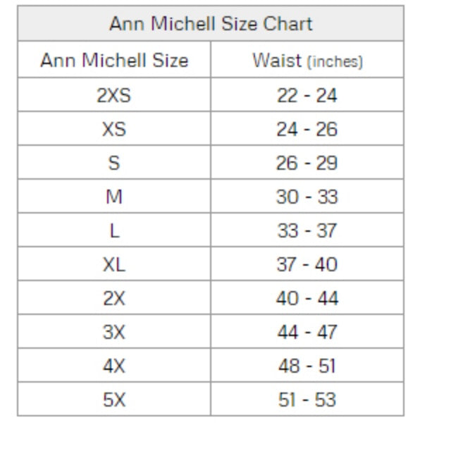 1024B ANN M Zipper EXCELENCIA Waist Trainer powernet Fajas Kataleya
