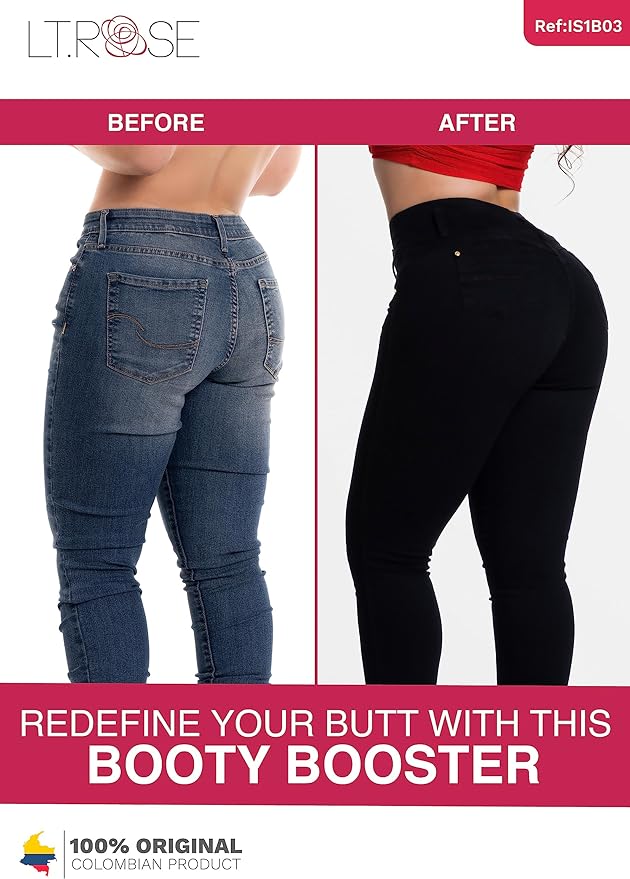 2404 LT ROSE Jeans Colombian butt lifter, Fajas Kataleya