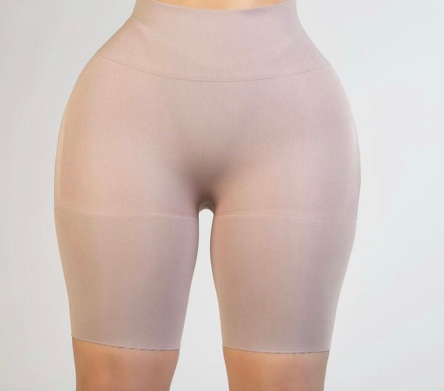SKIN SHORTS BIKER Con Varillas Invisible Faja Colombiana by Erika Vega Seamless Fajas Kataleya