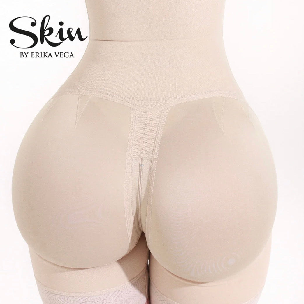 Corseted Strapless Push Up Faja Bodyshaper short from Skin By Erika Vega