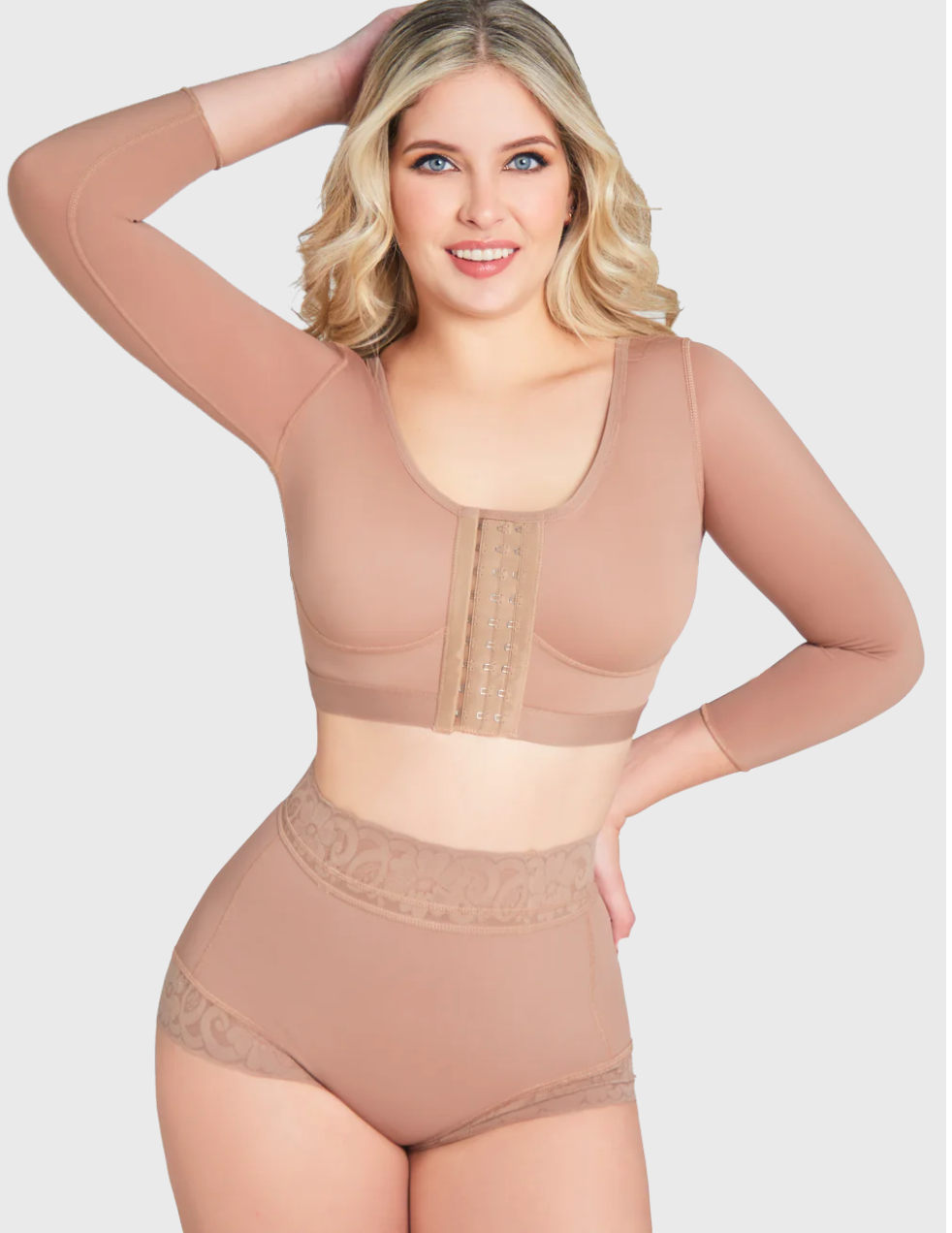 6060 JACKIE L Support Brassier with Sleeves Fajas Kataleya