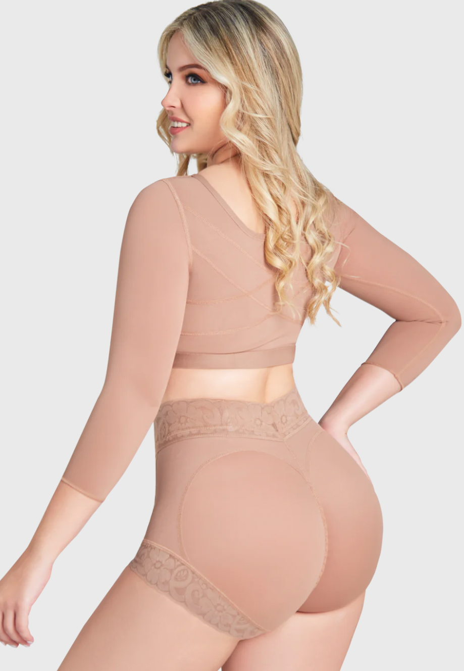 6060 JACKIE L Support Brassier with Sleeves Fajas Kataleya