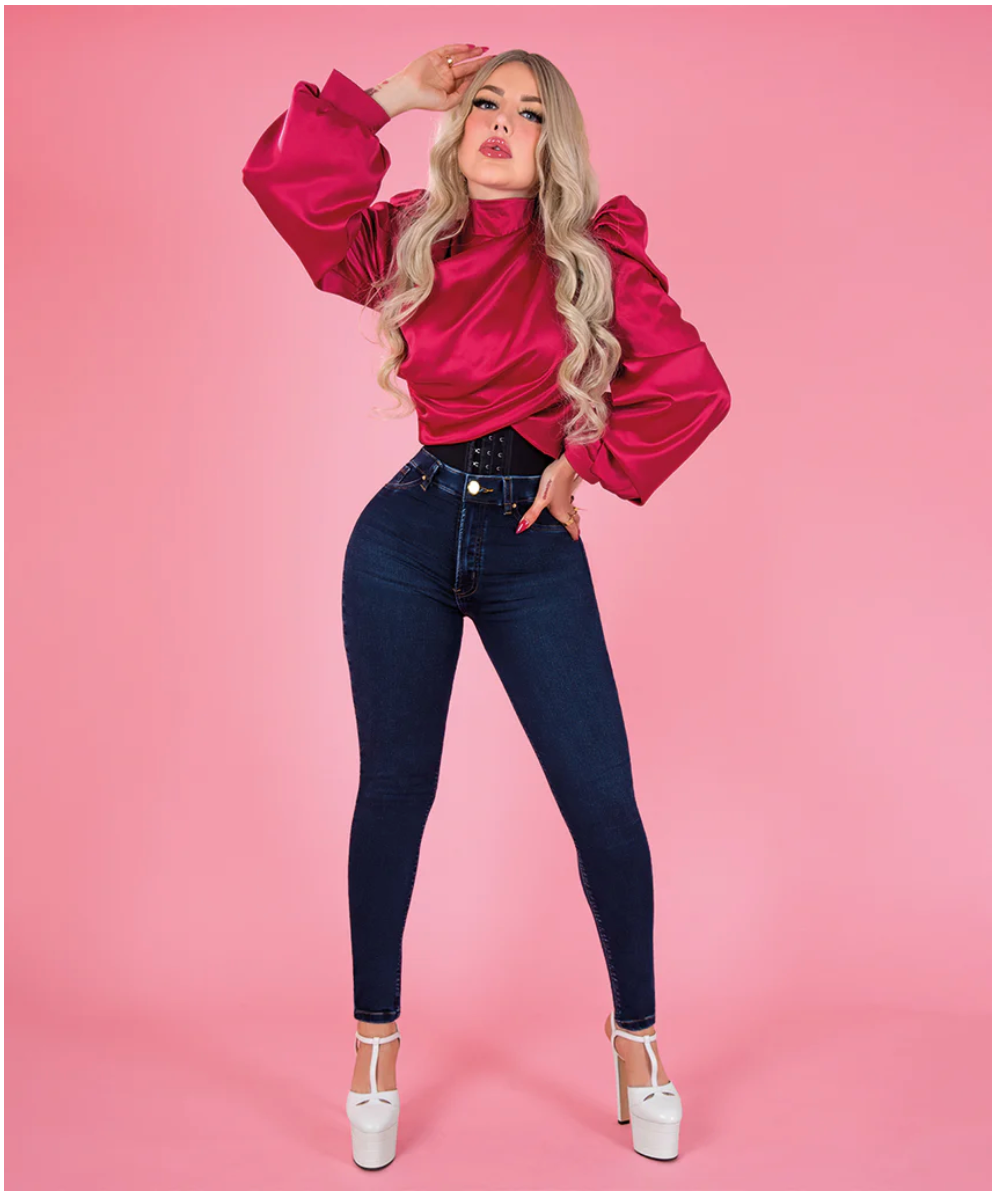 J-282 FORMA TU CUERPO JEANS moldeadores Colombianos butt lifting premium quality Fajas Kataleya