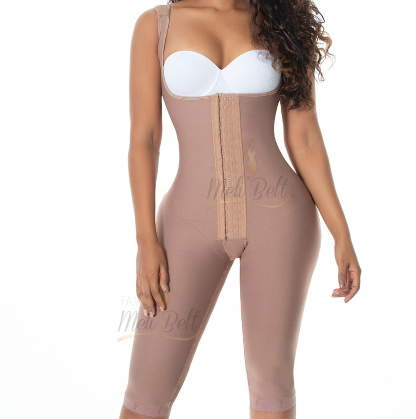 8026 MELI BELT First Stage Shape Wear or Girdle Body W/ strap,highback,long leg . Fajas Kataleya