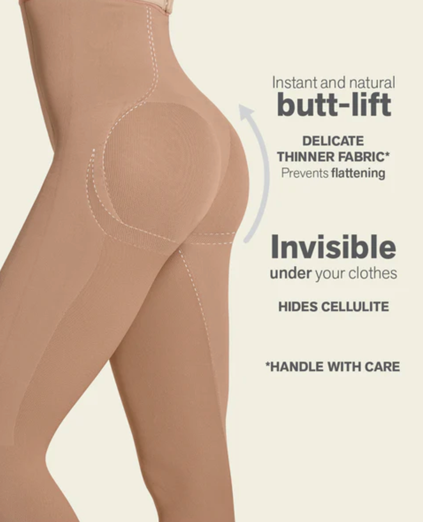Leonisa Invisible Butt Lifter Full-Leg Body Shaper Fajas Kataleya