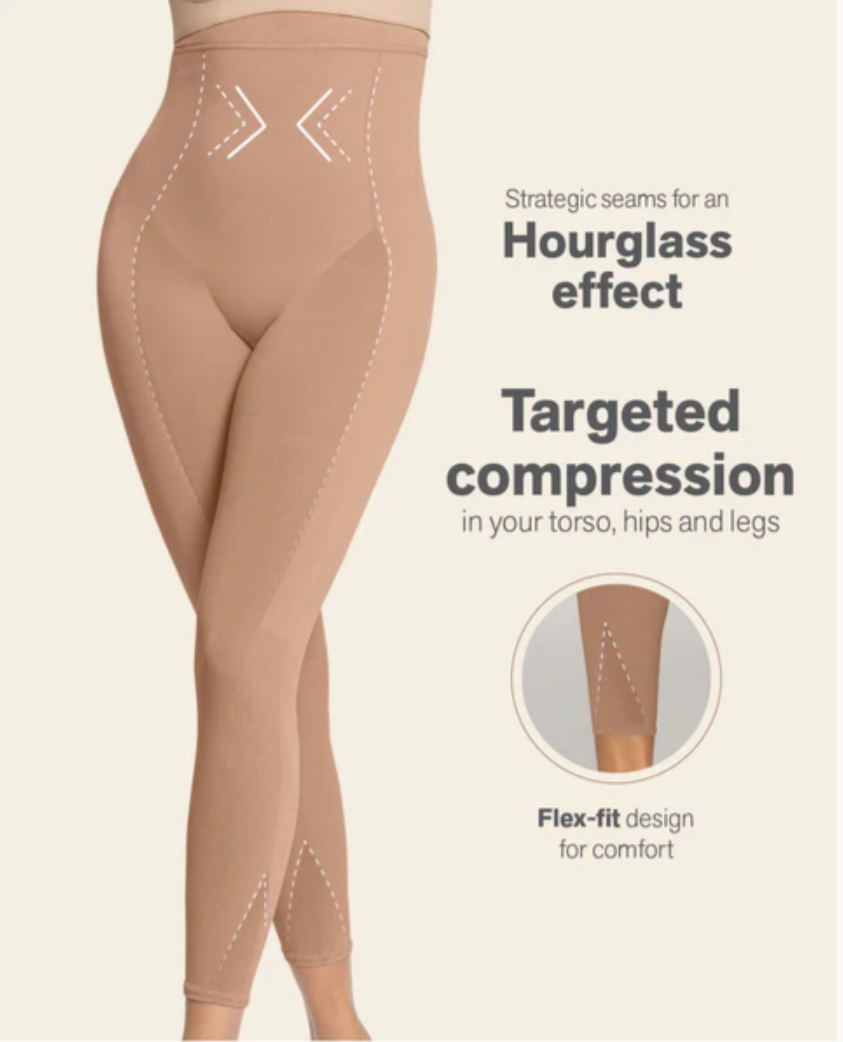 Leonisa Invisible Butt Lifter Full-Leg Body Shaper Fajas Kataleya