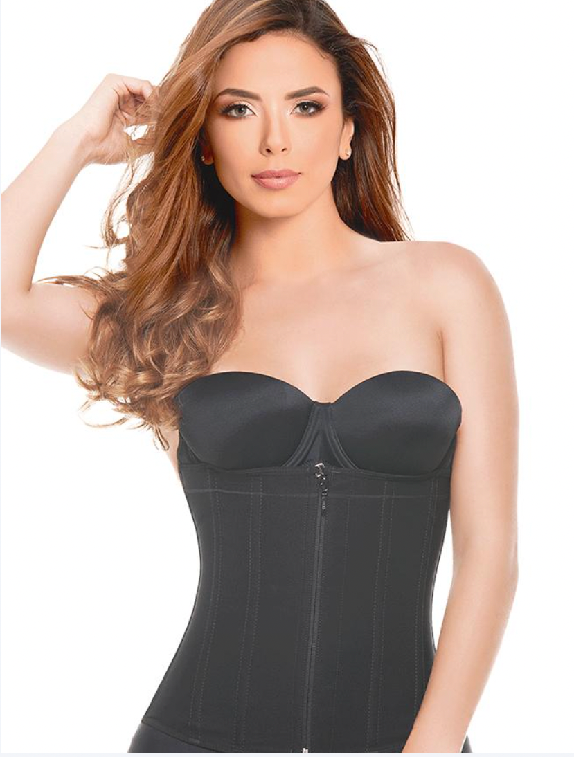 1024B ANN M Zipper EXCELENCIA Waist Trainer powernet Fajas Kataleya