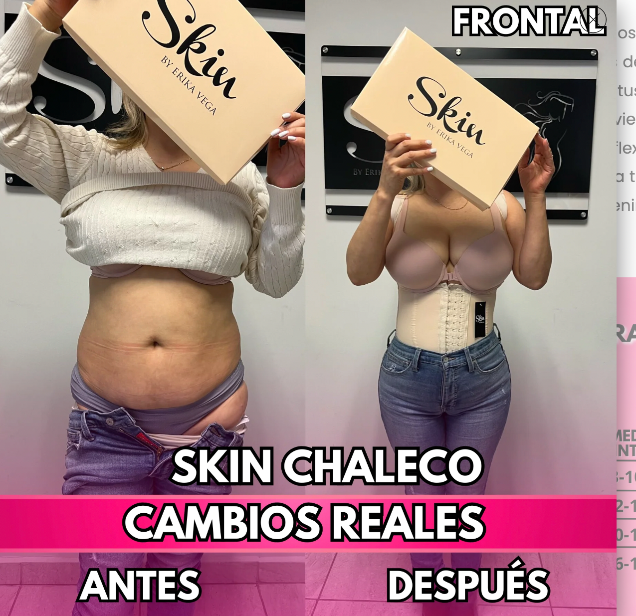 SKIN VEST by Erika Vega Fajas Kataleya
