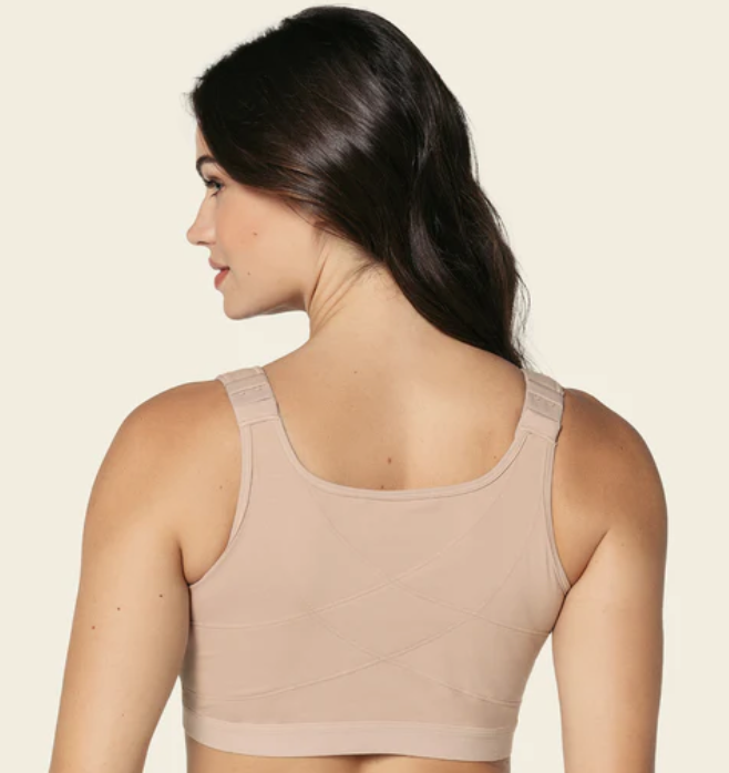 91044 LEONISA Stretch Cotton Wireless Posture Corrector Bra Fajas Kataleya