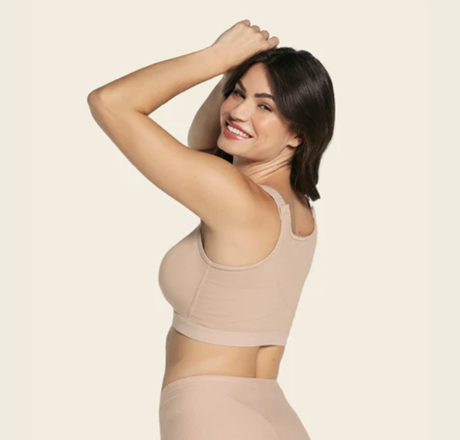 91044 LEONISA Stretch Cotton Wireless Posture Corrector Bra Fajas Kataleya