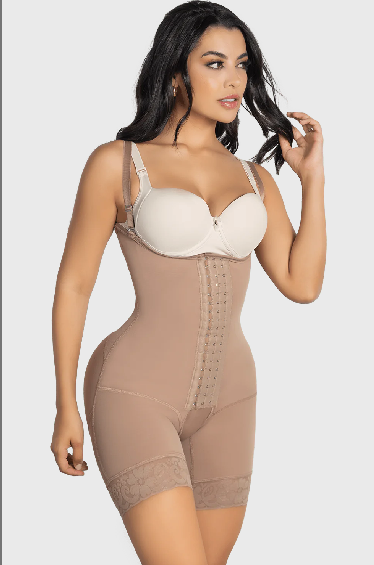 2010 JACKIE LONDON Shorts Bodyshaper With Hooks & Covered Back Fajas Kataleya