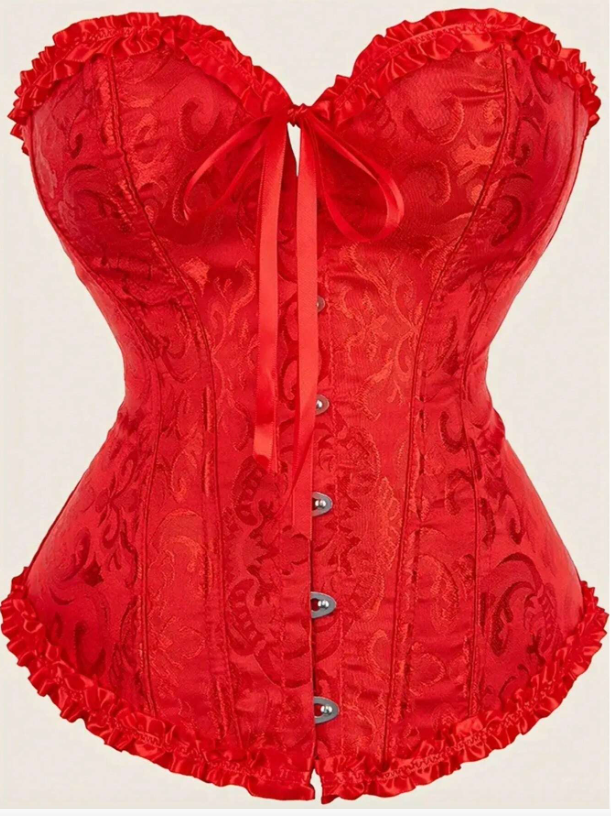 Corsets Tummy Control Push UpHook & Eye Lace Up