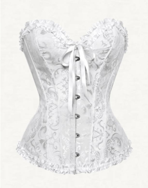 Corsets Tummy Control Push UpHook & Eye Lace Up