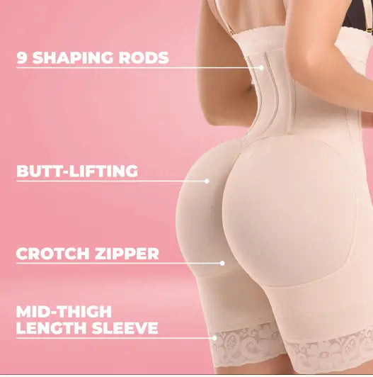 Bootylicius line Small Waist, Big Buttocks, Strapless. Hooks REF 1579 Strapless Jlo Fajas Kataleya