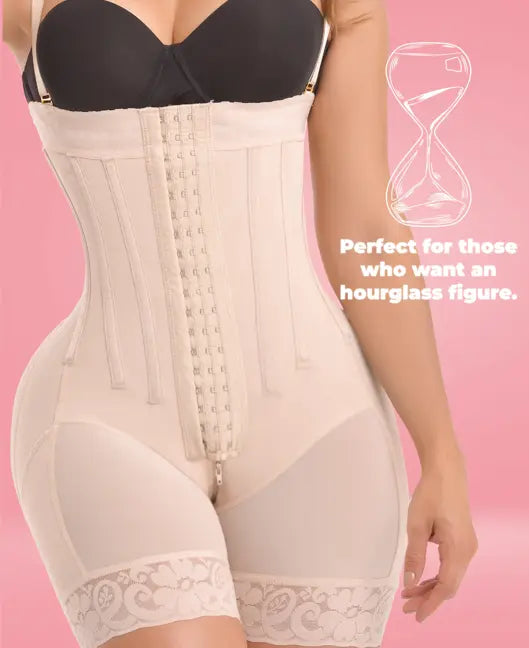Bootylicius line Small Waist, Big Buttocks, Strapless. Hooks REF 1579 Strapless Jlo Fajas Kataleya