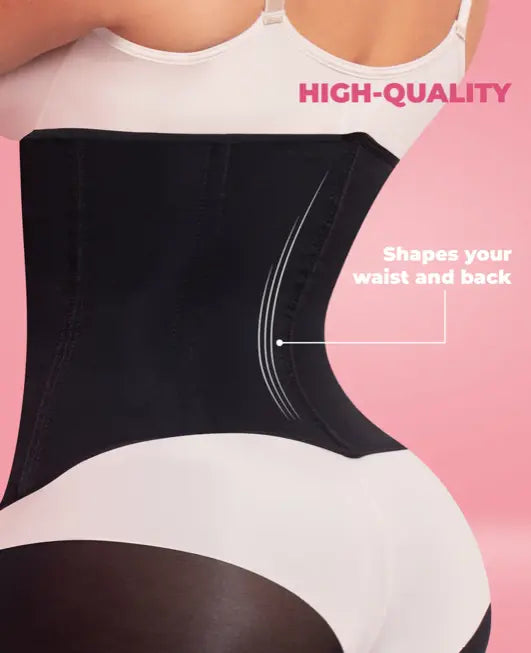 1024AE ANN M Short Torso Mediano, Hourglass Waist Trainer with hooks Corset Fajas Kataleya