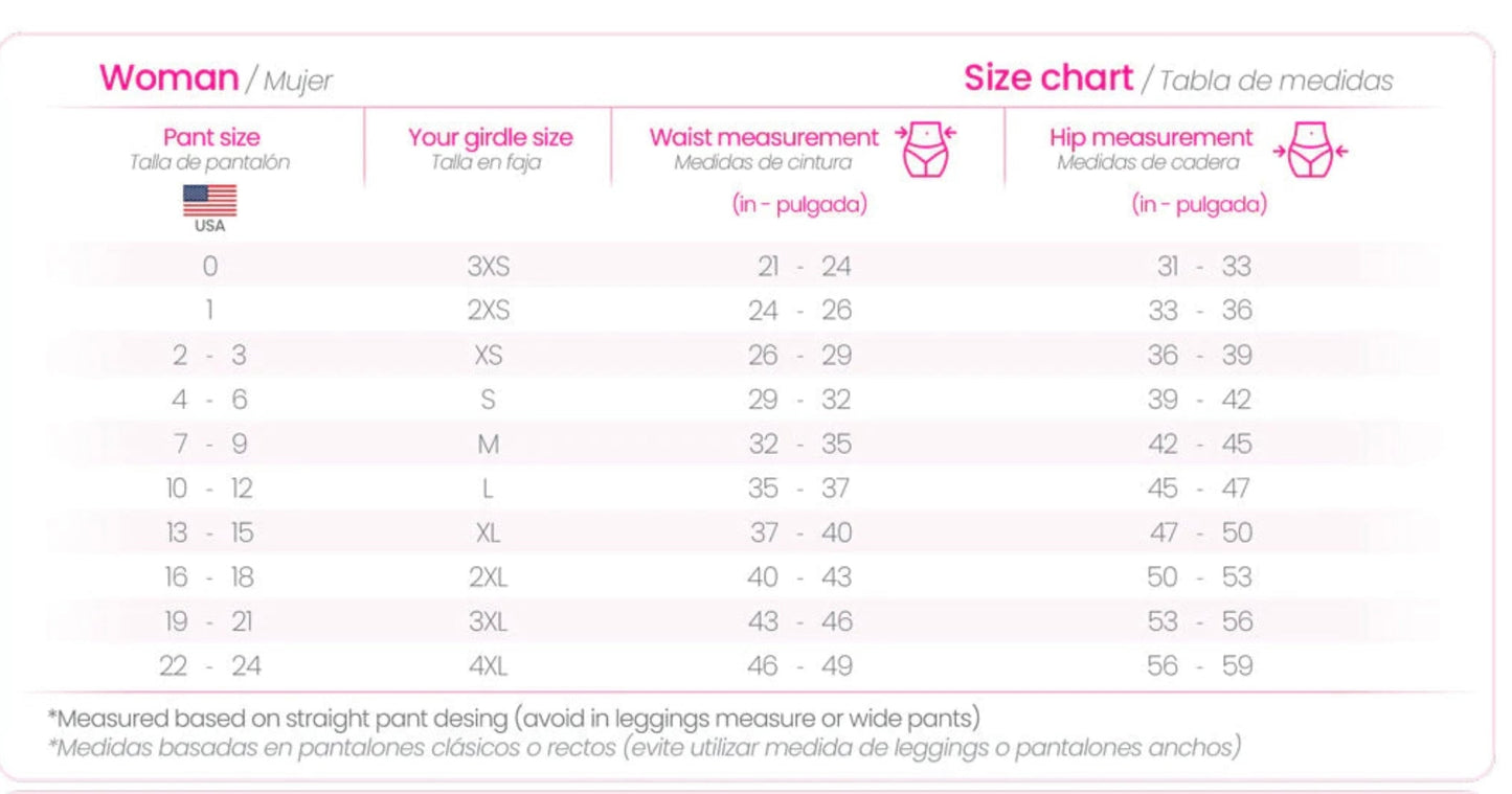 F0879 M&D First Stage Knee length covered back , post surgical recover Body Shaper BBL Fajas Kataleya
