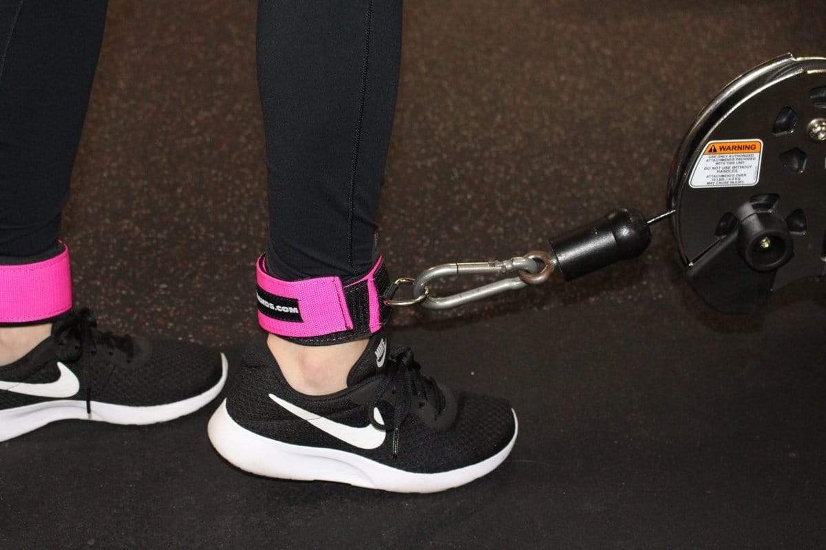 Ankle Straps for Cable Machines - For Legs, Glutes, Abs, and Hip Workouts The X Bands