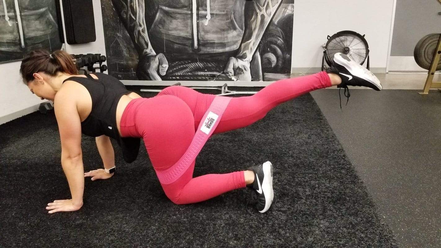 3" Fabric Non-Slip Workout Booty Building Band level 4 The X Bands