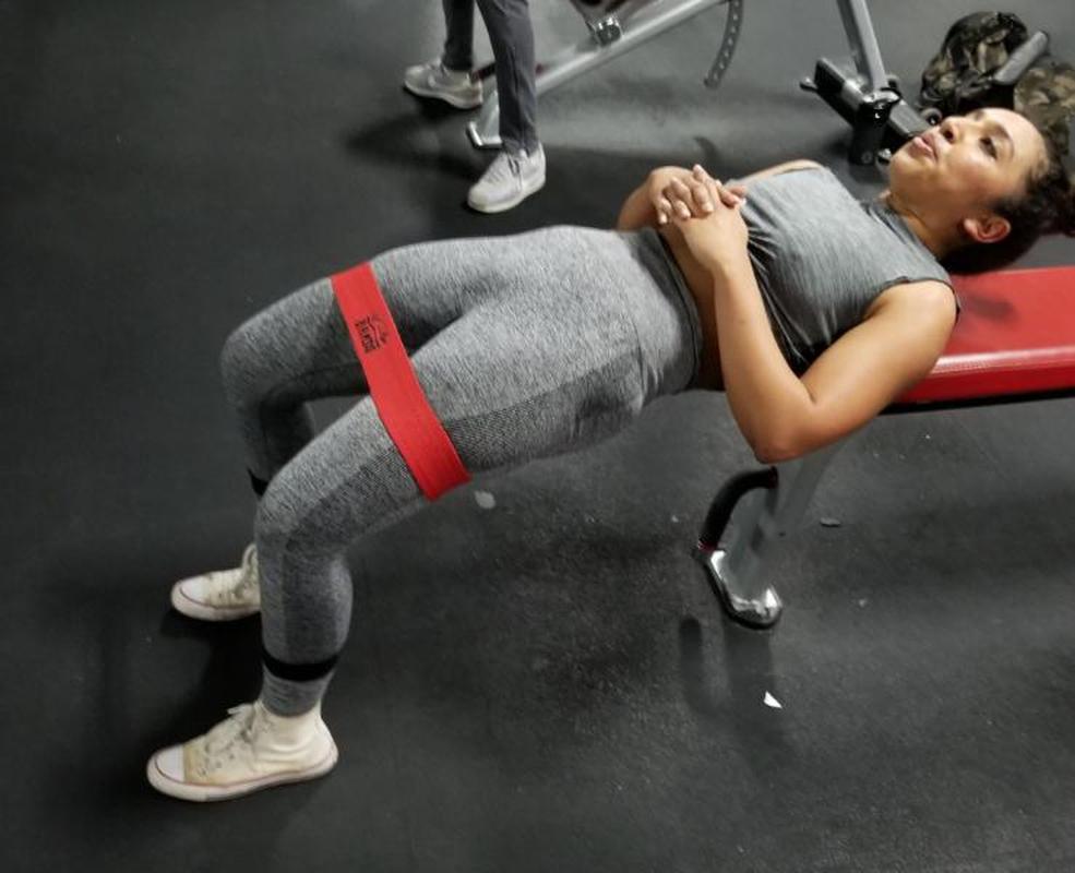 2" Fabric Non-Slip Workout Booty Building Band Level 2 The X Bands