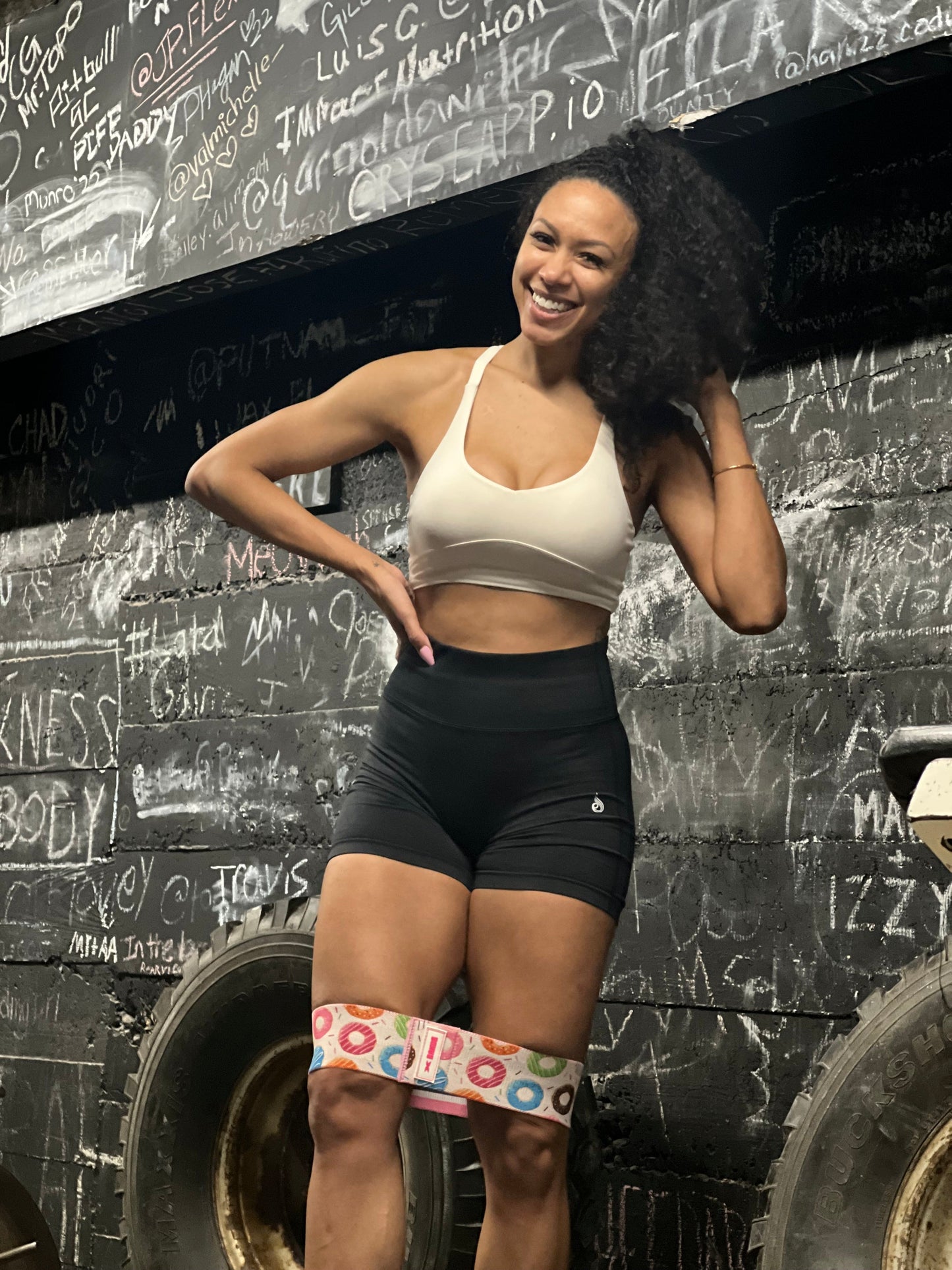 3" Fabric Non-Slip Workout Booty Building Band Level 3 The X Bands