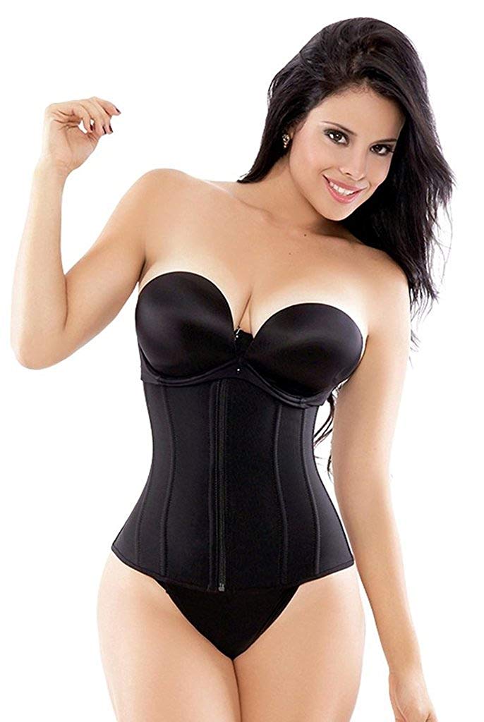 1024B ANN M Zipper EXCELENCIA Waist Trainer powernet Fajas Kataleya