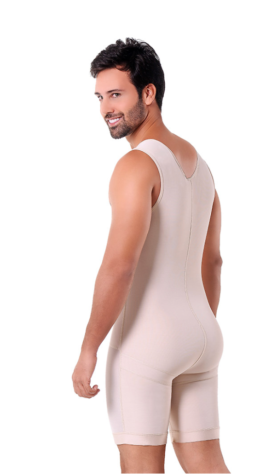 1050 Ann Michell Men's Firm Compression Powernet Bodysuit Fajas Kataleya