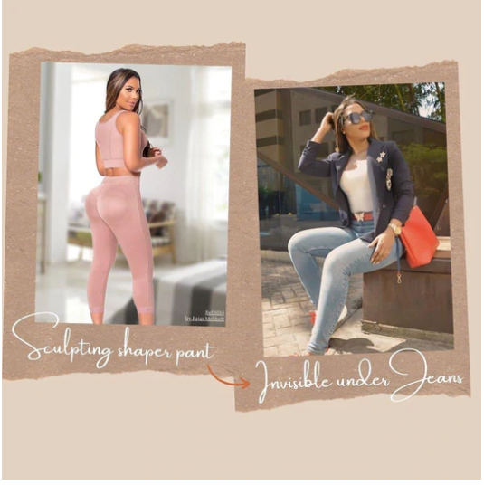 5014 MELI BELT Pants, Leggins, high compresión, long leg, booty 🍑lifter Fajas Kataleya