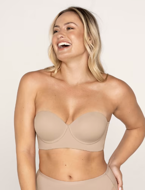 011911C LEONISA Brassier Strapless 360 Longline Contouring Bra Fajas Kataleya