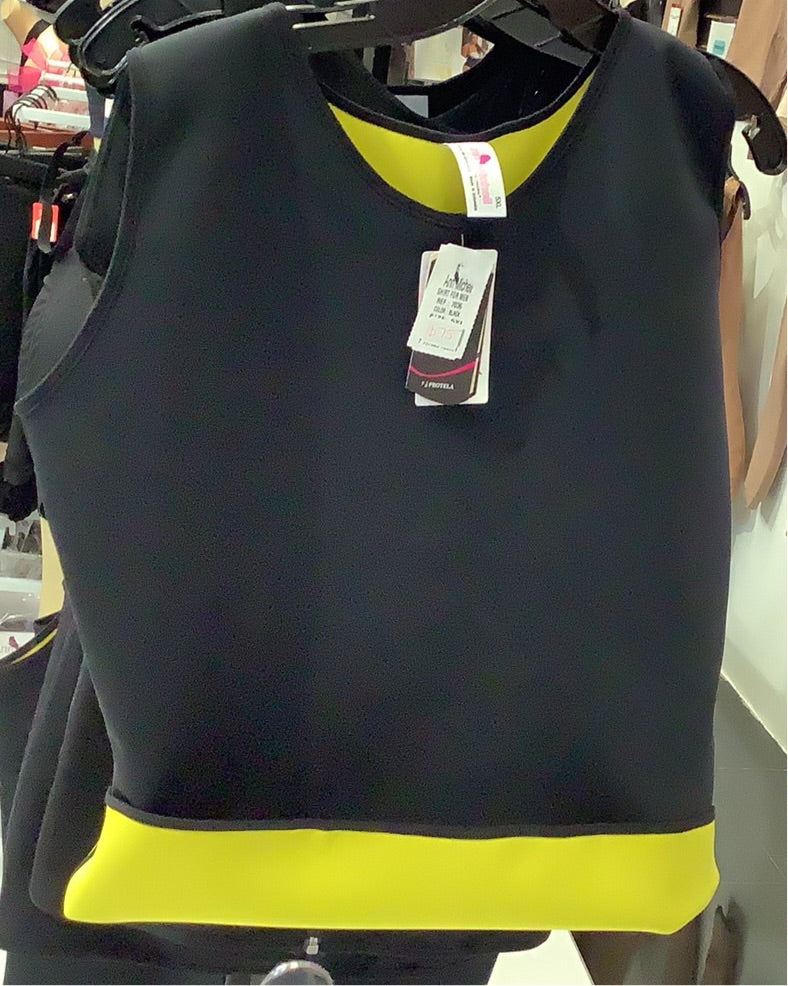 7036 ANN M Mens Sweat Vest Camisilla Neopreno Fajas Kataleya