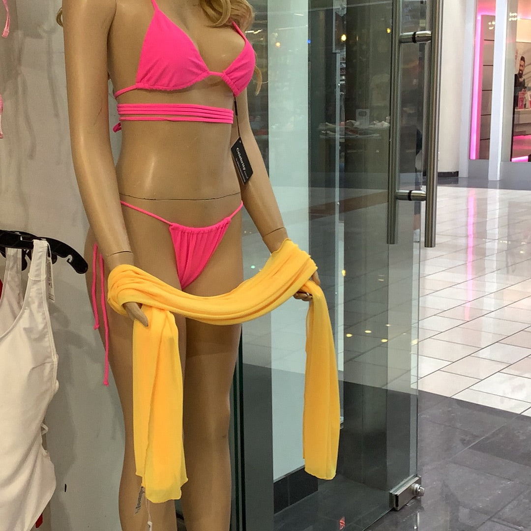 WRAP YELLOW Swimwear Fajas Kataleya