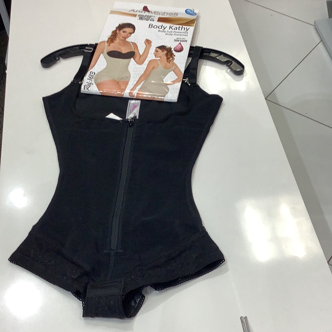 ON SALE 1613 ANN M , KATTY Full With Panty Straps, Zipper Fajas Kataleya