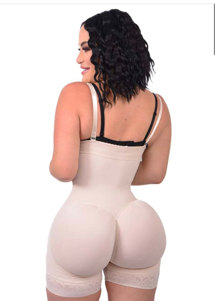 5031 ANN M RUTH Strapless ❤️ Heart Buttock, Shorts with 3 Row Hook , cool therapy. Fajas Kataleya