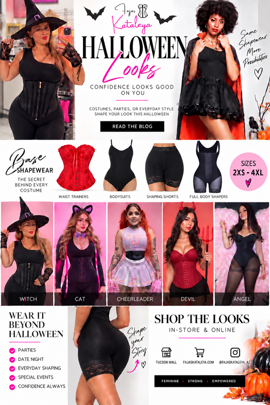 The Halloween Essential Is Here: Corsets Up to 4XL at Fajas Kataleya