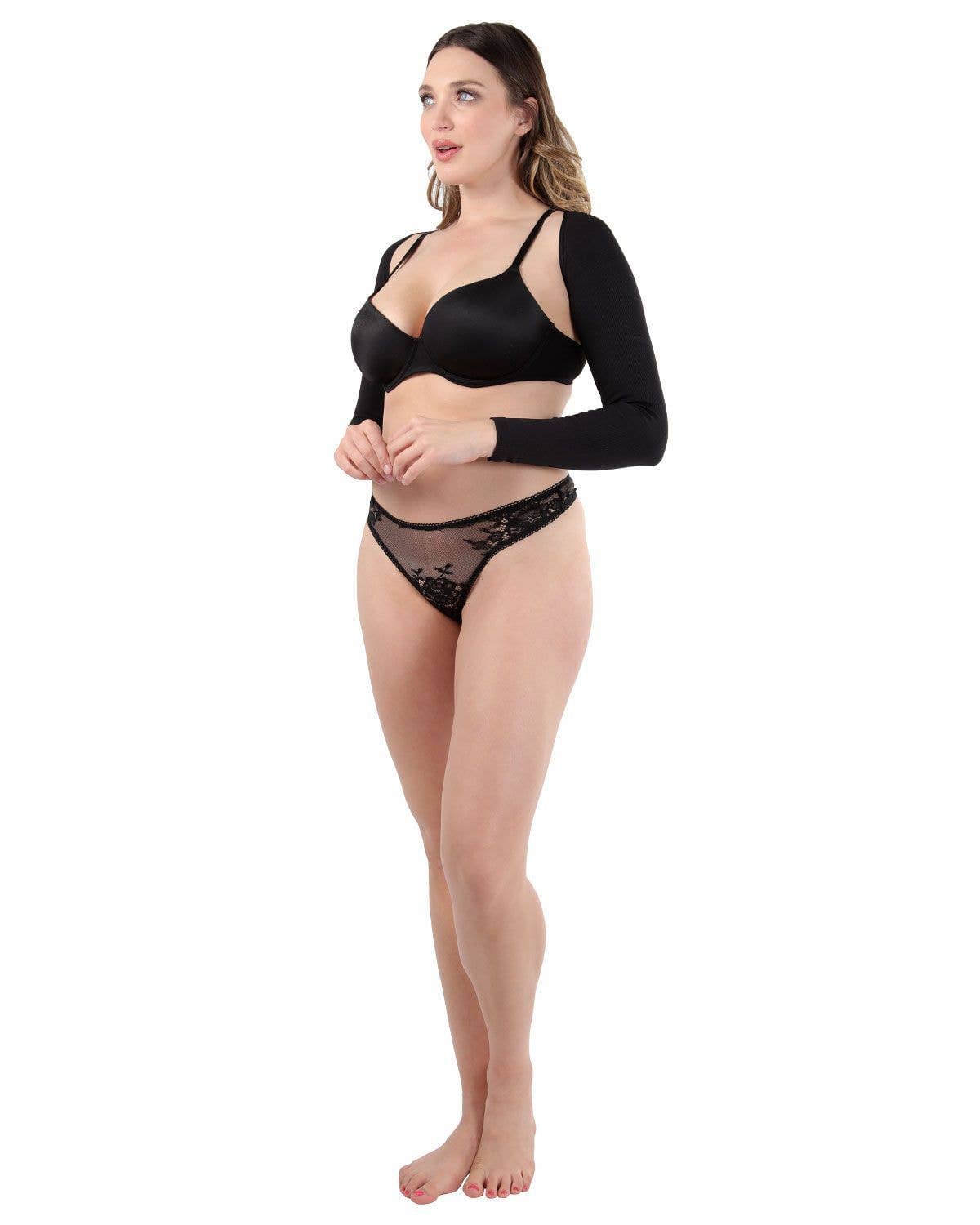 Arm slimming shaper long sleeves bolero style - MSM-140 SlimMe