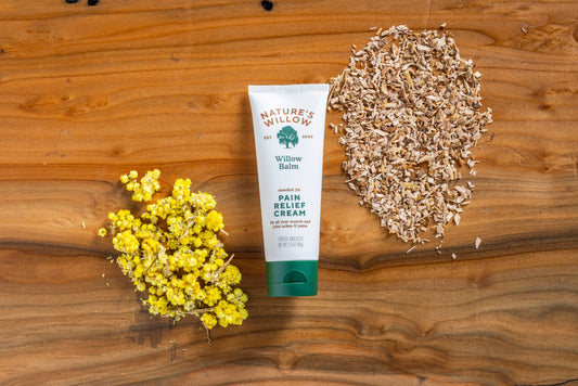#1 Seller-Willow Balm Essential Oil Pain Relief Cream Nature's Willow