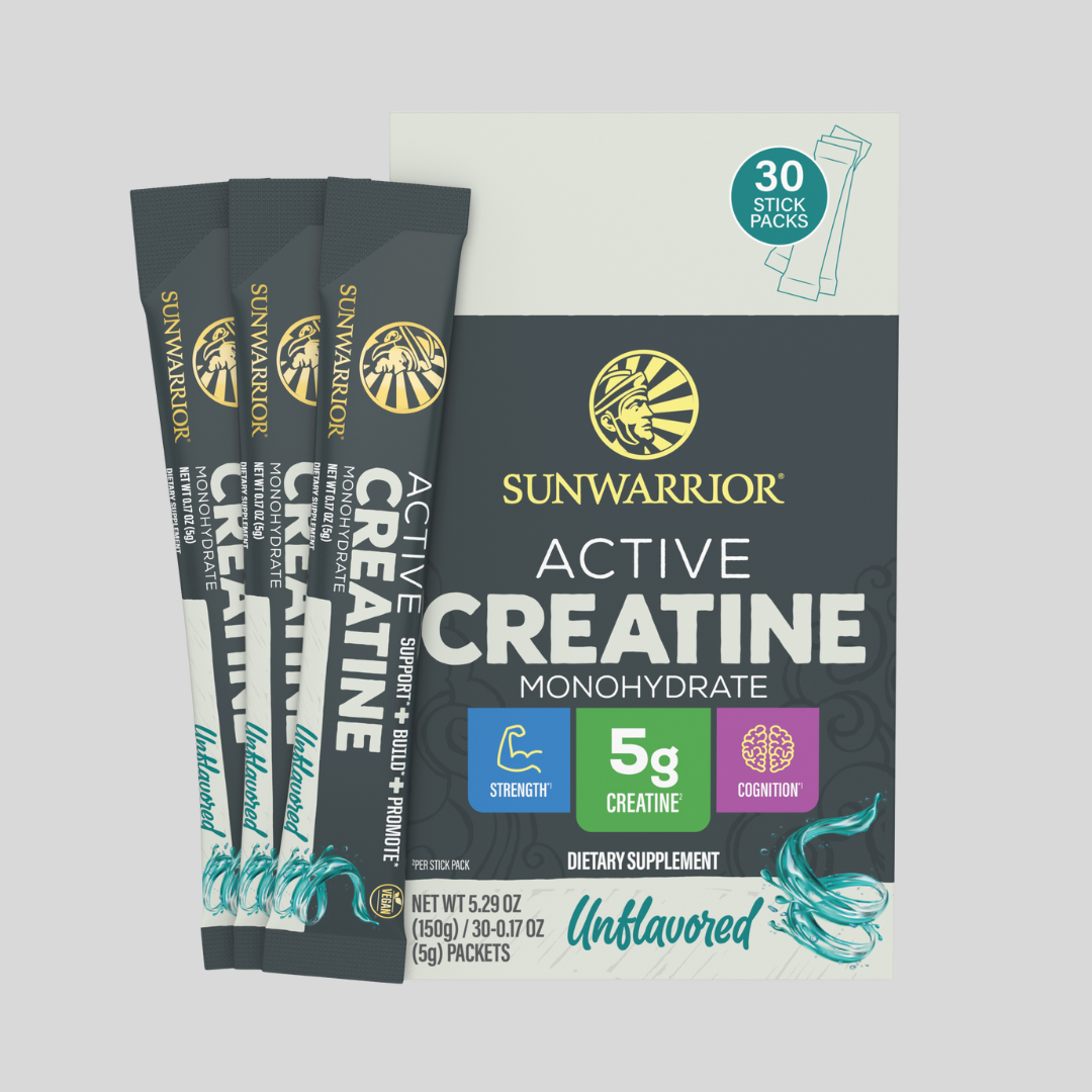 Unflavored Active Creatine Drink Powder- Individual Packs