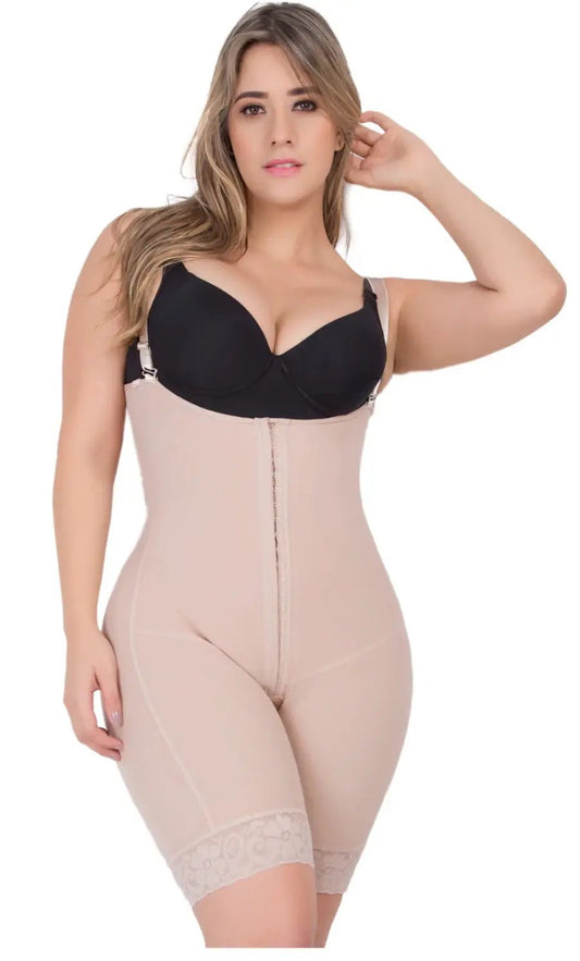 6129 UP LADY Butt Lifter Tummy Control Shapewear Shorts Bodysuit | Powernet Fajas Kataleya