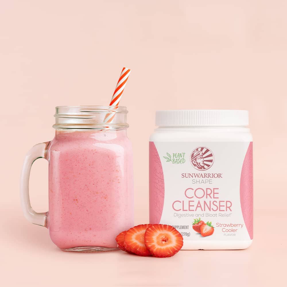 Strawberry Cooler Core Cleanser Prebiotic Fiber Drink Powder