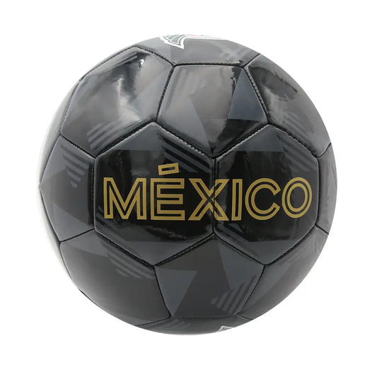 BLACK Mexico National Soccer Team Regulation Size 5 Soccer Ball