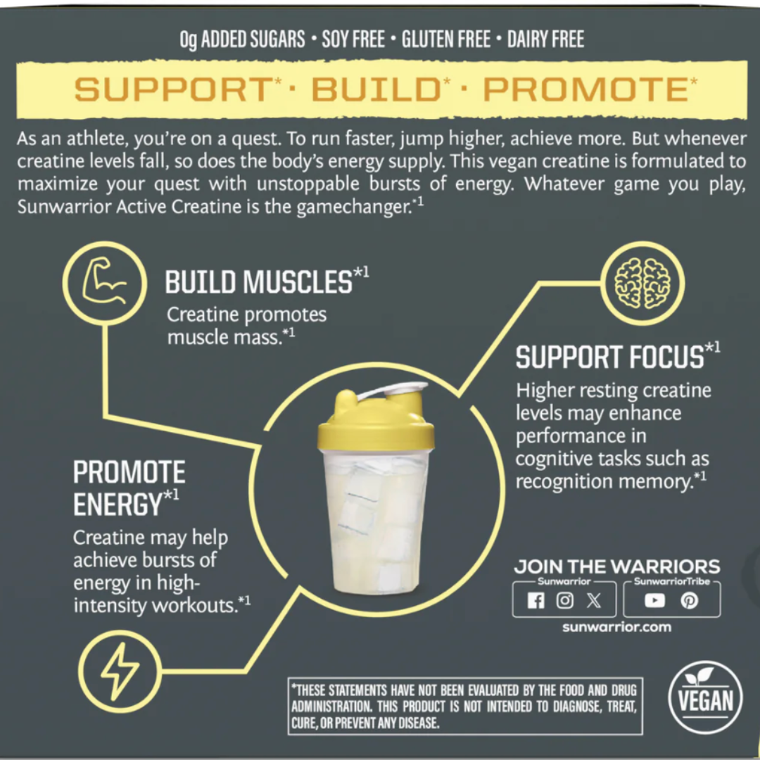 Lemonade Active Creatine Drink Powder- Individual Packs