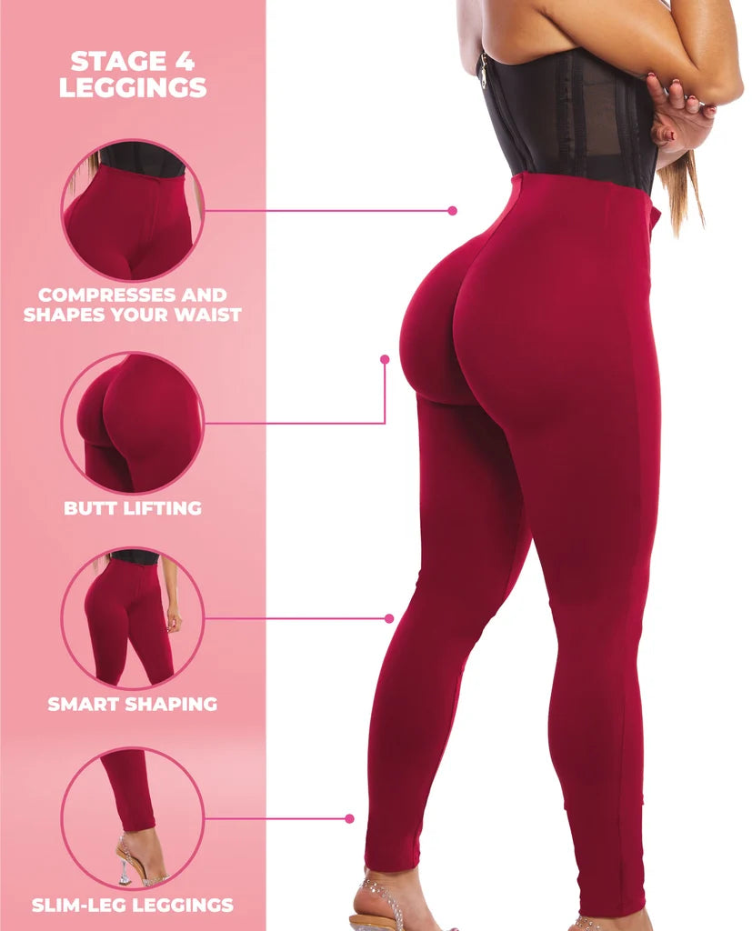 Compression Bootylicious Legging Skinny Colombiano with Butt Lift