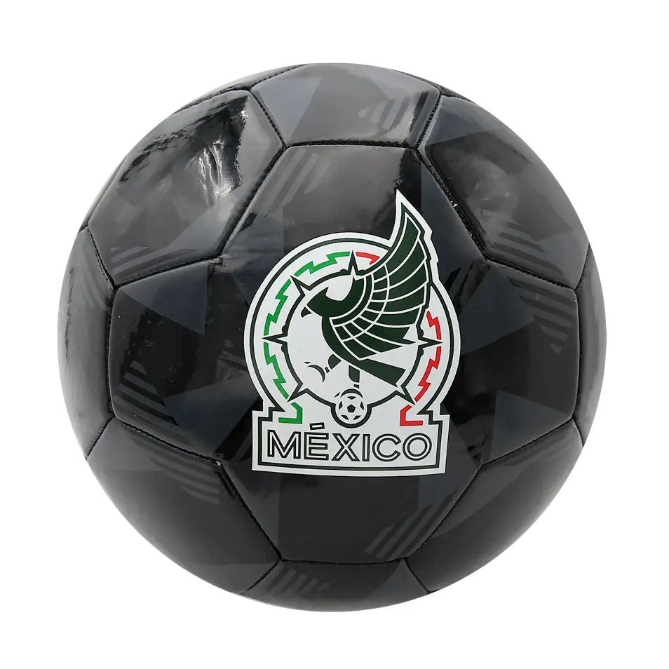 BLACK Mexico National Soccer Team Regulation Size 5 Soccer Ball