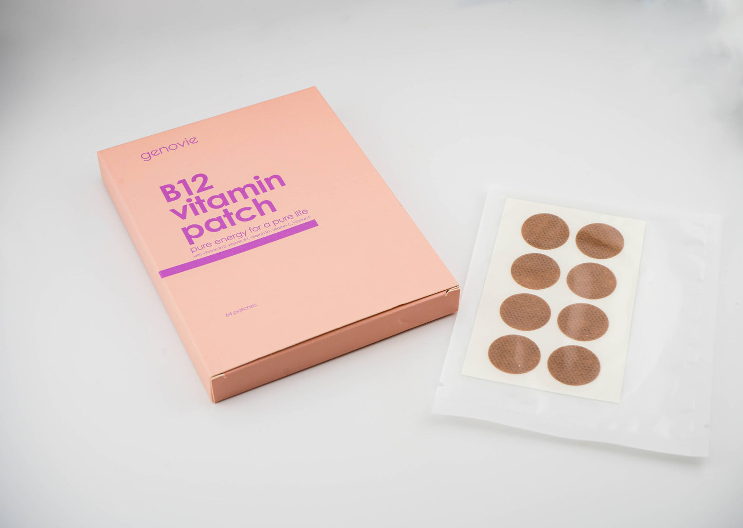 B12 Vitamin Patch, 64 Patches/Pack,  Instant Vitamin Energy